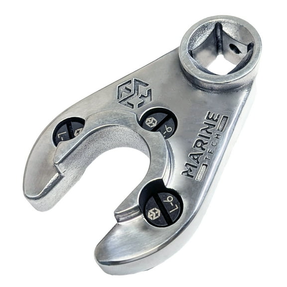 Marine Tech Tools 35mm Outboard Pin Wrench (AMT0009) with L-6 Pins, Tilt Cap Removal tool, Tilt Caps fit SHOWA Manufactured Units, Yamaha, Suzuki, Johnson, Honda, & Evinrude