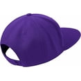 thumbnail image 3 of EaseDay Classic Flat Bill Visor Snapback Hat, Trendy Adjustable Plain Tone High Top Blank Baseball Cap for Men and Women, Comfortable Headwear, 1-Pack, 3 of 5