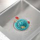 thumbnail image 2 of 4-pack bathroom volcano anti-clogging floor drain cover kitchen bathroom sink filter hair sewer hair filter, 2 of 4