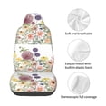 thumbnail image 4 of Fotbe Autumn Garden Funda para Asiento de Auto con Estampado – Impermeable y Antisudor – Ajuste Universal, Lavable a Máquina, Antideslizante (1 Pieza), 4 of 5