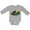 AC-Heather Grey, variant on Inktastic My First Camping Trip-camping Hedgehog Boys or Girls Long Sleeve Baby Bodysuit