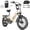 Beige, variant on W WALLKE H7 Ultra 4000W Ebike, 37MPH Electric Bike, 48V 55Ah Portable Power Station Battery, Torque Sensor, 20" Puncture-Proof Fat Tire