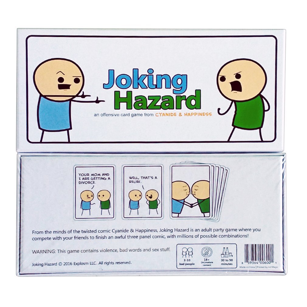 2022 Newest Joking Card Games Entertainment Offensive Card Game 360 Panel  Cards Fun Poker Card Game For Party Board Games For Adult - Walmart.ca