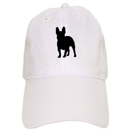 CafePress - French Bulldog Silhouette - Printed Adjustable Baseball Cap