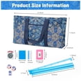 thumbnail image 4 of Set de fichas de mahjong Kyerlish de 166 piezas con bolsa de transporte azul, 4 of 8