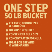 One Step 50 lb Bucket