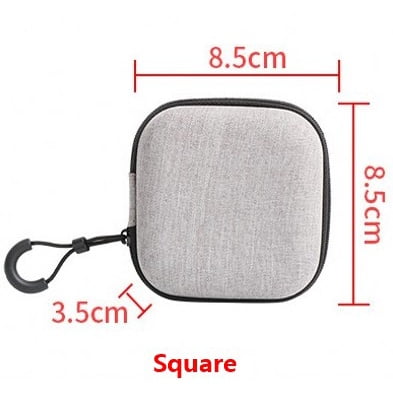 Bolsa De Almacenamiento Portátil De Doble Capa Para Bancos De Energía/Organizadora De Cables De Cargador USB De Primera Calidad/De Viaje Multifunción