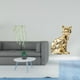 thumbnail image 2 of Elegante Escultura De Gato Con Vegetación, Vinilo Decorativo De Pared, Figura Con Hojas De Plantas Para Baño, Dormitorio, Chimenea O Sofá., 2 of 8