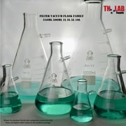 Filter Flask Borosilicate Glass Buchner Vacuum Flask Side Arm 500 ml