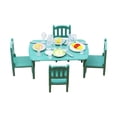 thumbnail image 4 of Juego de comedor para casa de muñecas 1:12 Hugo modelo de mesa y silla, 4 of 10
