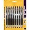 uni-ball 207 Retractable Gel Pens, Medium Point (0.7mm), Black, 8 Count