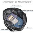thumbnail image 5 of ZPurple Beach Bag, Waterproof Sandproof Beach Tote Bag, 35L Large Capacity Foldable Travel Hand Bag for Women, 5 of 8