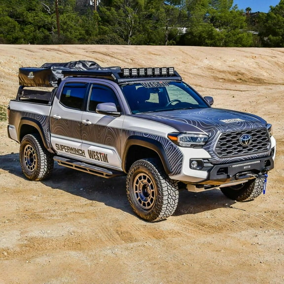Westin 15-00045 Mesa Roof Rack for 2016-2024 Toyota Tacoma Double Cab Bolt On