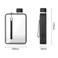 thumbnail image 3 of Botella para beber de 380ML, creativa, portátil, con cordón para llevar, para acampar, gimnasio, vasos Likrtyny Para Estrenar, 3 of 9