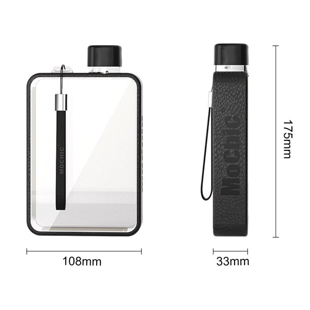 Botella para beber de 380ML, creativa, portátil, con cordón para llevar, para acampar, gimnasio, vasos Hugtrwg Para Estrenar