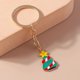 thumbnail image 1 of LLavero de Navidad de 50 estilos, lindo muñeco de nieve, árbol, calcetín, Papá Noel, ciervo, campana, regalos, llavero de coche, joyería de Año Nuevo, 1 of 4