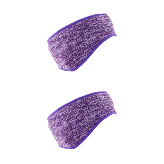 Toystoory Running Headband Orejeras Protección auditiva Estilo simple Protector facial Púrpura Type2 NO2