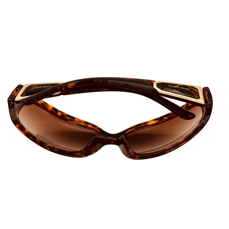 Ellen Tracy Womens Sunglass ET 517 2 Plastic Rectangle 