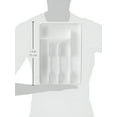 thumbnail image 4 of Rubbermaid Cutlery Tray, Small, White FG2919RDWHT, 4 of 4