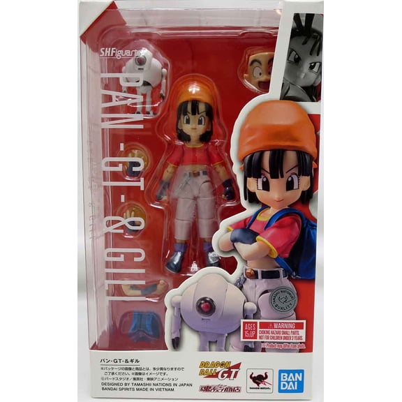 Dragonball GT 4 Inch Action Figure S.H. Figuarts Exclusive - Pan & Gill