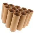 thumbnail image 2 of 25Ensemble Tubes en Papier pour Bricolage Cylindre Rond Marron 10.0X5.2X5.2in, 2 of 8
