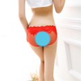 thumbnail image 4 of Braguitas de malla de encaje para mujer, color blanco, como se describe rojo, 4 of 9