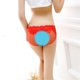 thumbnail image 4 of Braguitas de malla de encaje para mujer, color blanco, como se describe rojo, 4 of 9
