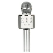 Docooler Professional Microphone Karaoke Speaker KTV Player Singing Recorder Handheld Microphone silver