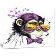 thumbnail image 3 of Design Art Cool Monkey Canvas Print, 3 of 4