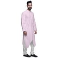 thumbnail image 3 of Atasi Designer Kurta For Boys Solid Cotton Button Down Indian Kurta For Men, 3 of 4