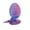 Purple blue, variant on 1set 8.5CM Shell + 30CM Snake 3D Printed Snake European-style Ornaments, Popular Creative Figurines, Multi-color Articulated Movable Snake Gifts
