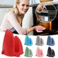 thumbnail image 2 of JoyMoreHome Oven Mitts, Oven Gloves Silicone Heat Resistant Cooking Pinch Mitts Potholder for Air Fryer Kitchen Cooking & Baking, 2 of 4