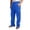 Blue, variant on Work Pants for Men Casual Pants Men's Fitness Running Pants Lace Up Loose Waist Wide Foot Solid Color Pocket Loose Wool Sweatpants XXL