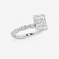 thumbnail image 2 of Ariana Jewel Radiant Cut 2 Ct White Lab Created Diamond Ring for Women's - 14K White Gold Plated Ring for Gifts - Engagement Wedding Diamond Ring - Personalized Gifts for Mom/Sister/Her/Wife, 2 of 2