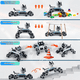 thumbnail image 4 of Perro Robot Inteligente Control Remoto Con Reloj Regalos Xtellar plateado, 4 of 4