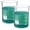 2000ml, variant on 2 Pcs 2000ml Beaker 3.3 Borosilicate Glass Beakers Lab Beakers Griffin Low Form Beaker Measuring Cups with Scale Graduation for Laboratory School Projects Science Themed Party Daily Use