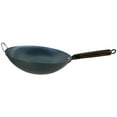 thumbnail image 3 of QUTETN Carbon Steel Wok Frying Pan for Stir-Fry Grilling Steaming, 3 of 10