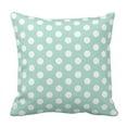 thumbnail image 1 of Funda de almohada ABPHQTO Vintage Dot Classic Verde Menta y Blanco Azul 40x40 cm, 1 of 1