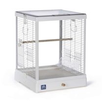 Stunning Martini Glass Bird Cages With Uv Lighting And Hangers image