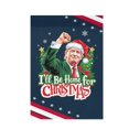 thumbnail image 1 of Ruifaya Bandera de jardín con la frase "I'll Be Home For Christmas", divertida bandera navideña de 2024, 1 of 1
