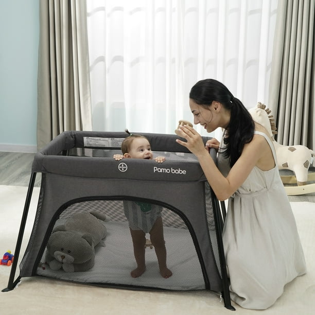 Pamo Babe Unisex Lightweight Travel Playard and Foldable Pack Play with