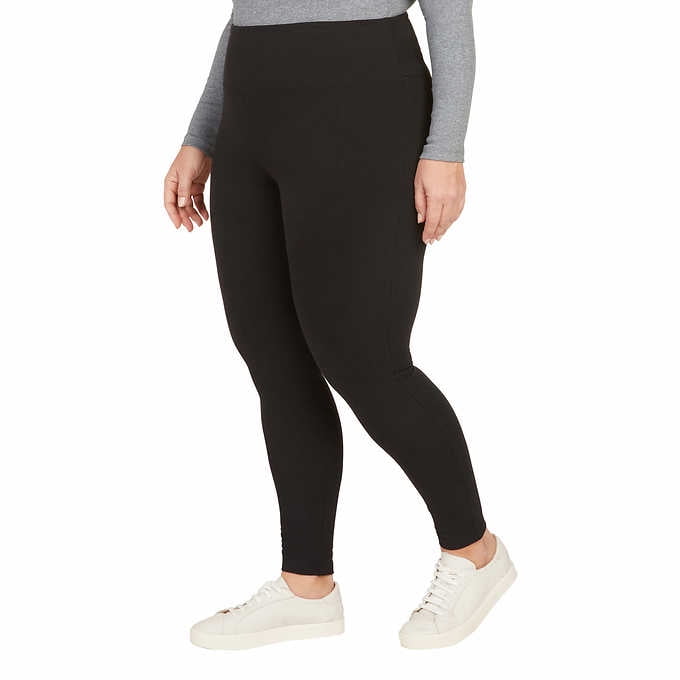 Max & Mia Women's High Waist 7/8 Leggings, Modal Cotton Blend