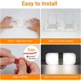 thumbnail image 3 of 12V LED RV Lights with ON/Off Switch -Dimmable 3 Color Temperature 10W 1000LM, Interior Lighting for RV Van Trailer Camper Boat - Pack of 4, 3 of 3