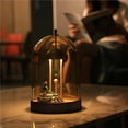thumbnail image 2 of Inteprter Innovador Led Night Light Dormitorio al lado de la lámpara retro 3000K Luz cálida Led Table Light 4000mah recargable Interruptor Iluminación y accesorios No.1 Inteprter HA026747-01, 2 of 5