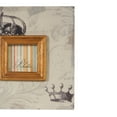 thumbnail image 4 of Traditional Style Square Wooden Photo Frames, Set of 2, Brown- Saltoro Sherpi, 4 of 5