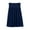 Navy, variant on Simlu Skirts for Women Regular and Plus Size Skirt with Pockets Below The Knee Length Ruched Flowy Midi Skirts