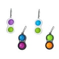 thumbnail image 1 of 4Pcs Simple Dimple Fidget Popper Keychain,Mini Push it Pop Cute Small Toy as Gift for Kids, 1 of 6