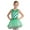 Green, variant on Kids Girls Sleeveless Sequins Tutu Dress Leotard Figure Ice Skating Christmas Ballet Dance Costumes Green 10