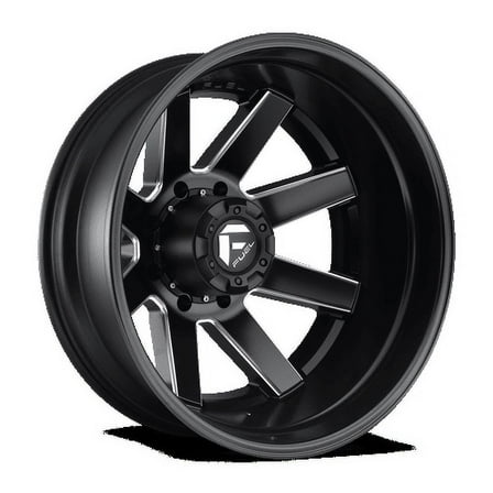 Fuel 1PC Aluminum Rim D538 MAVERICK 24X8.25in Matte Black Milled Finish, D53824821725