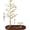 C Tree&Deer Wood Tray, variant on Branch Jewelry Rack with metal tray,Luxury color,Tree Tower Rack Hanging Organizer for Ring Earrings Necklace Bracelet,Suitable for living rooms, bathrooms,offices,etc.